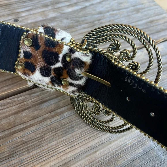 Vintage Nina Arjani Western Boho Belt size M - Picture 6 of 15